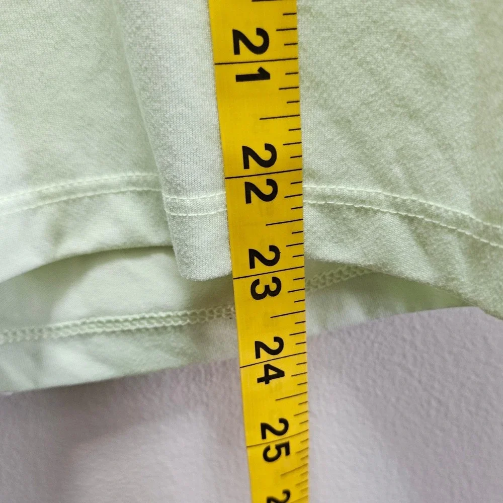 Nike Womens Dri-FIT‎ Short Sleeve Performance T-Shirt Light Lime Green Small
